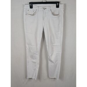 rag & bone/JEAN Dre Capri Jeans White Women's Size 27
